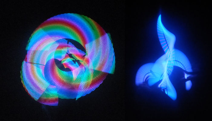 Examples of LED Pixel Poi